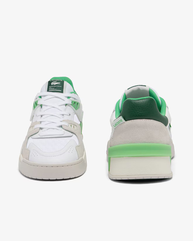 Tênis Lacoste de Couro com Cano Contrastante LT 125