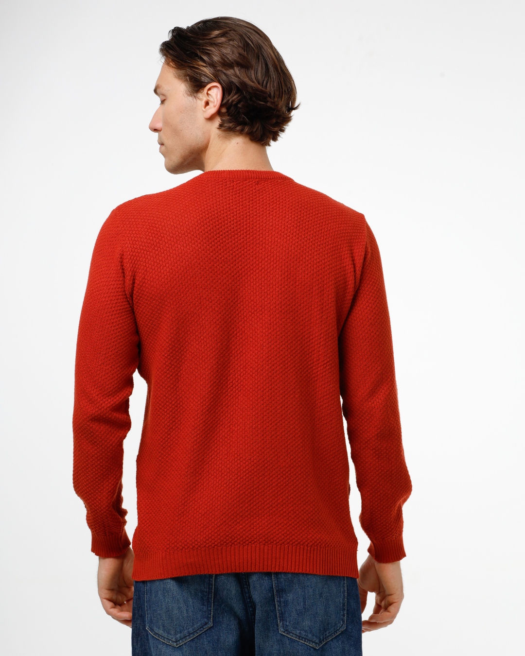 Tricot Quadrille Terracota