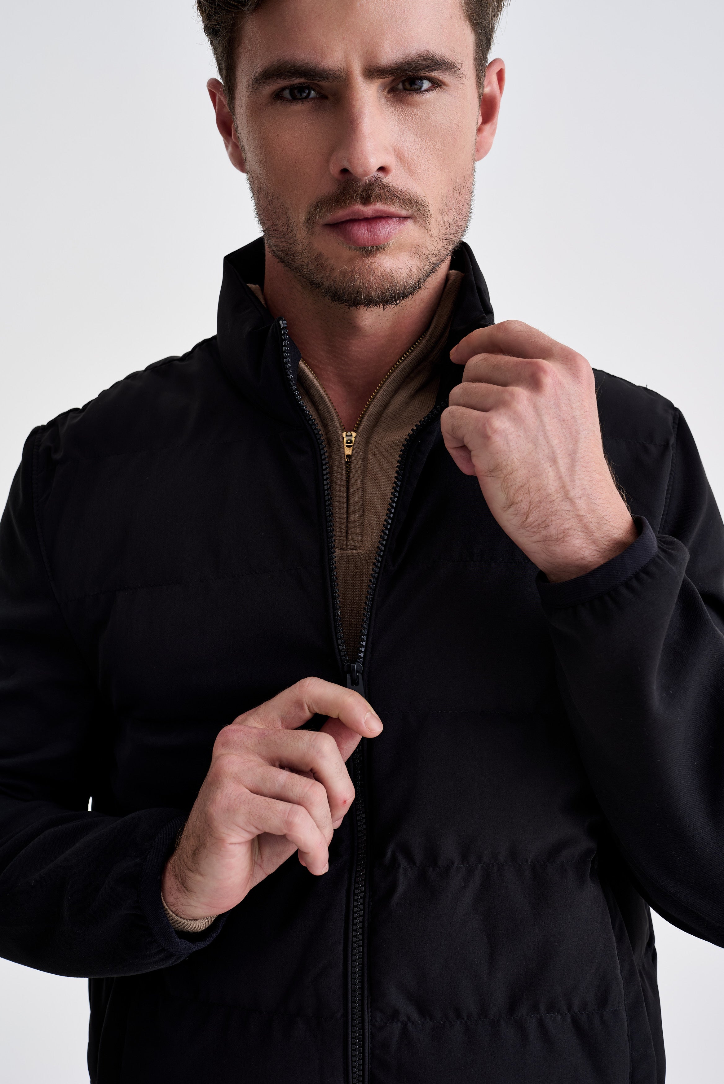 Jaqueta Padded Preto