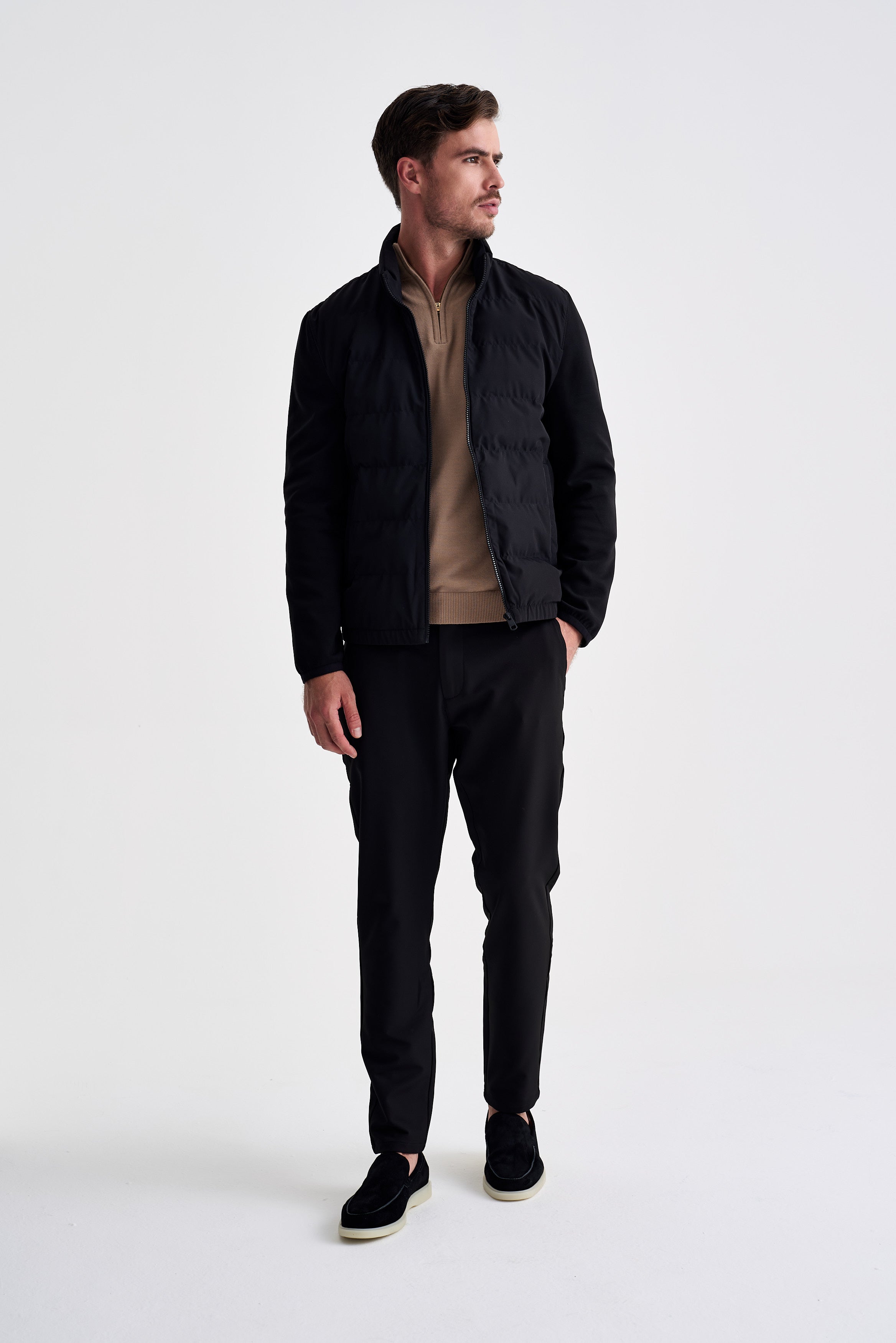 Jaqueta Padded Preto
