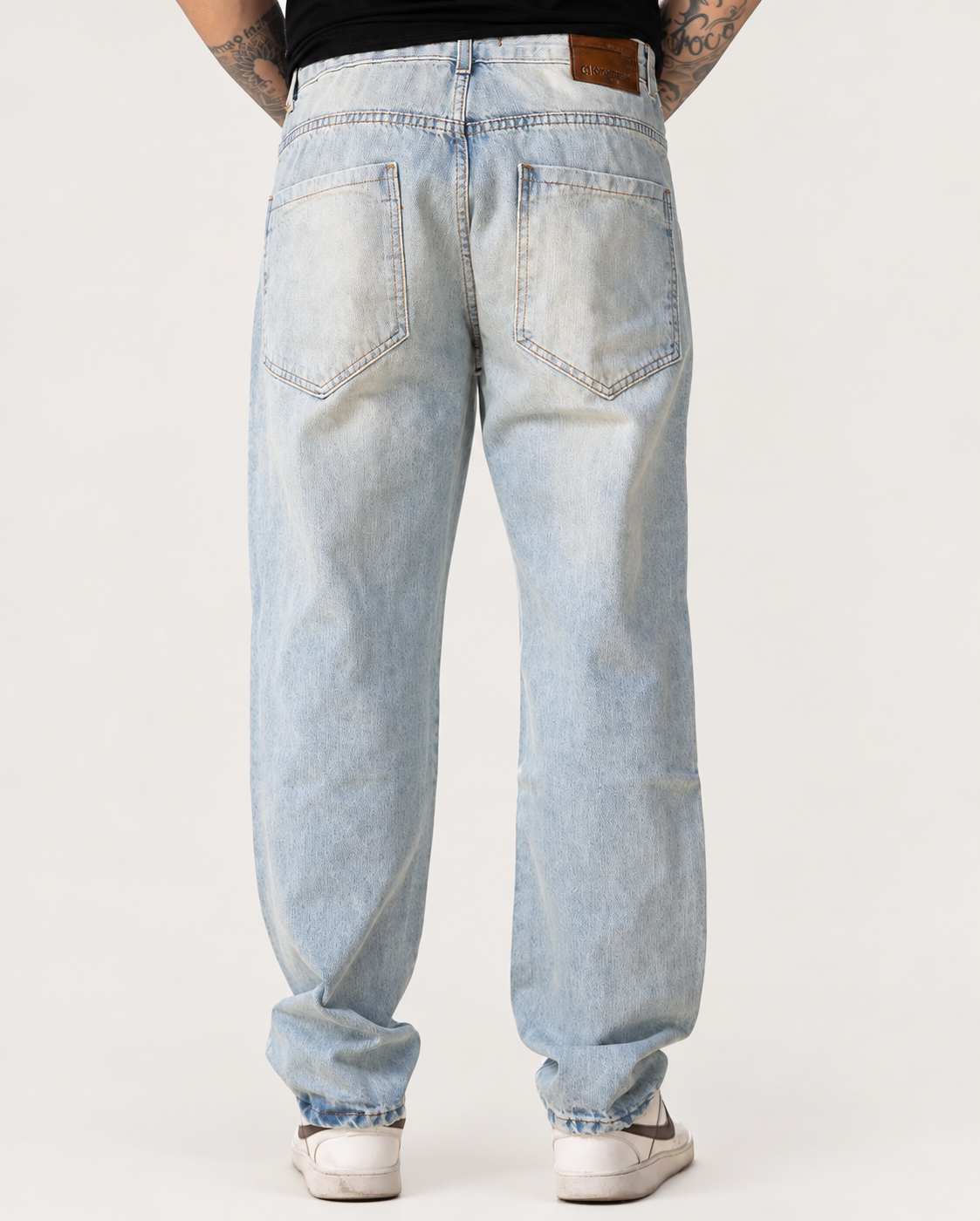 Calça Jeans Reta
