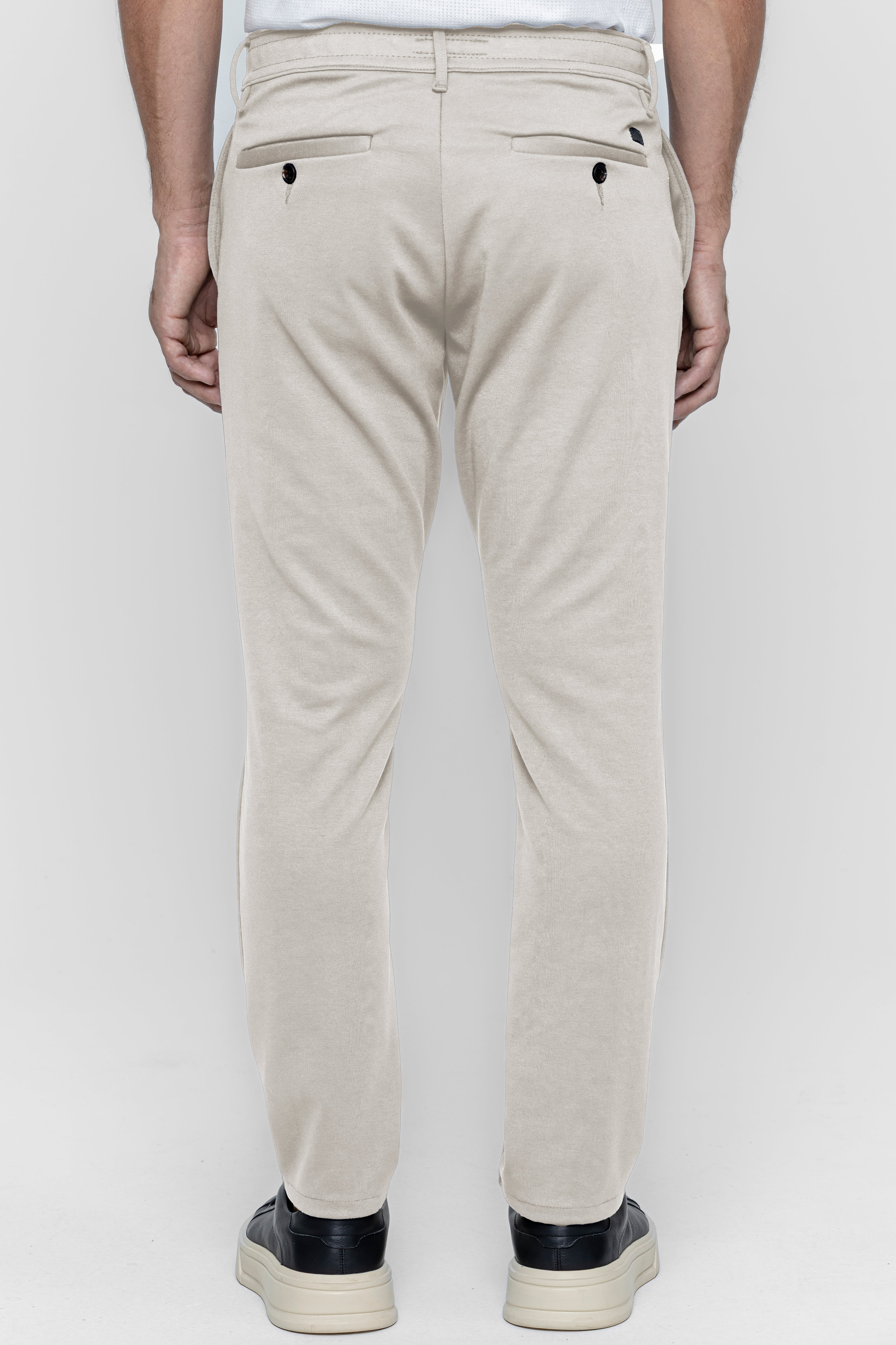 Calça Malha Viscoflex Alfa Comfy Off White
