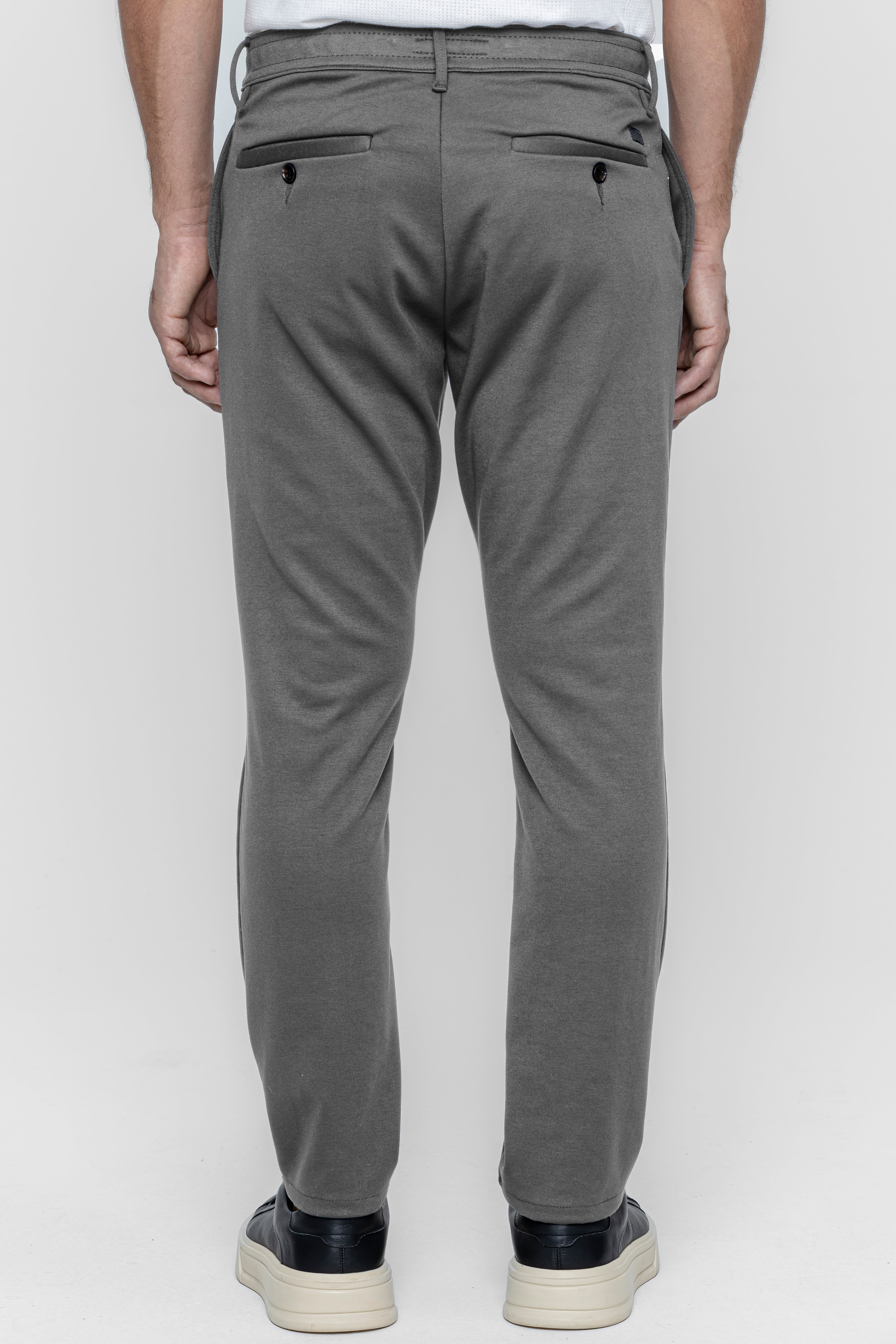 Calça Malha Viscoflex Alfa Comfy Cinza