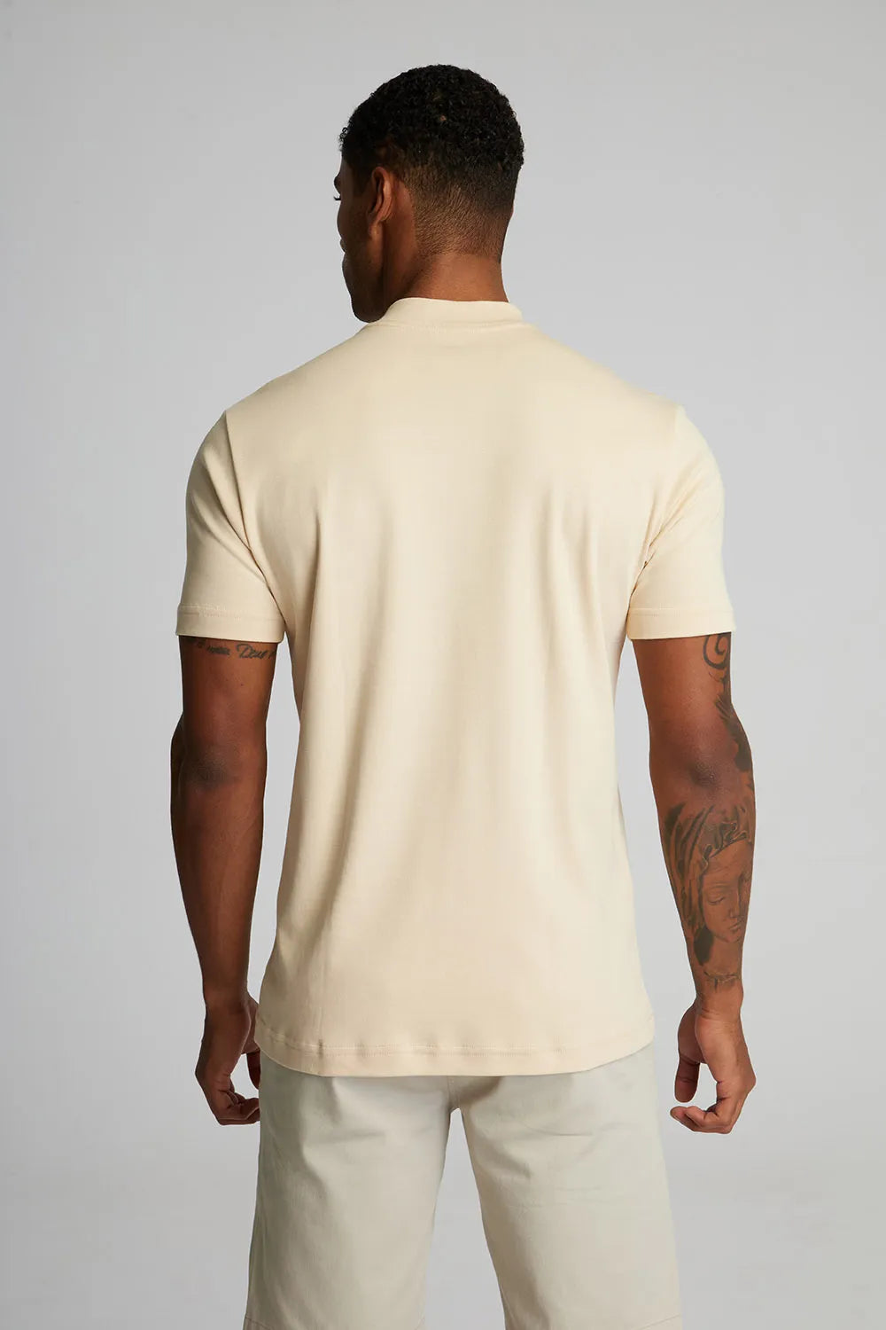 Camiseta fio Egípcio gola alta