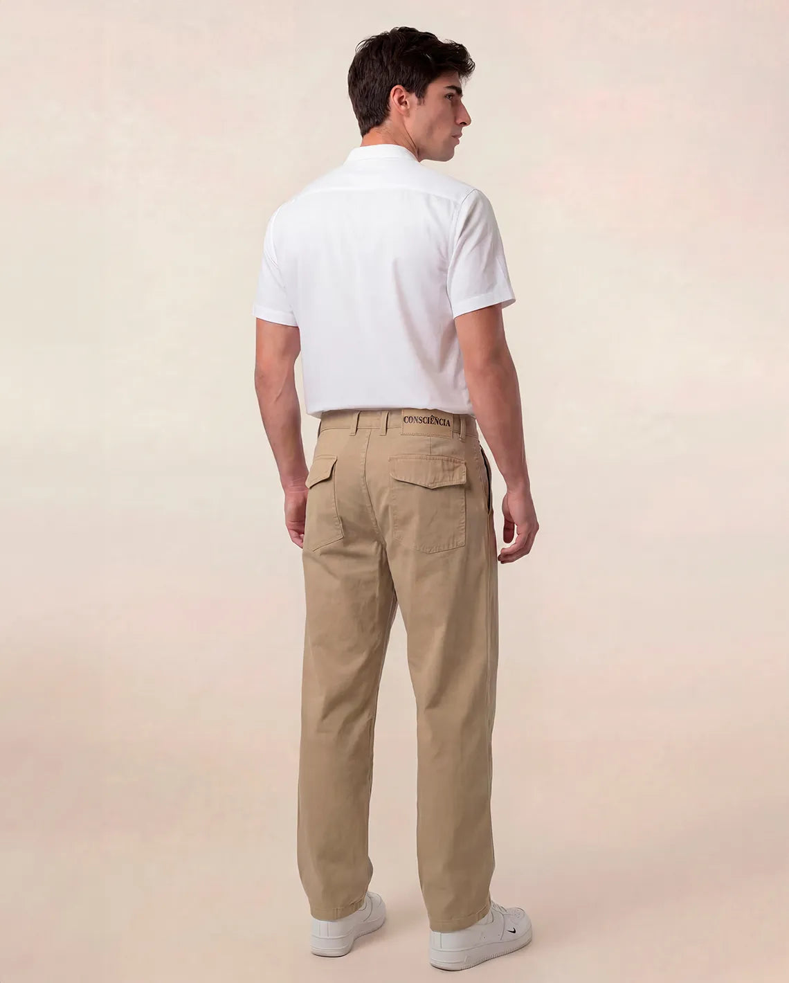 Calça Baggy Lapela
