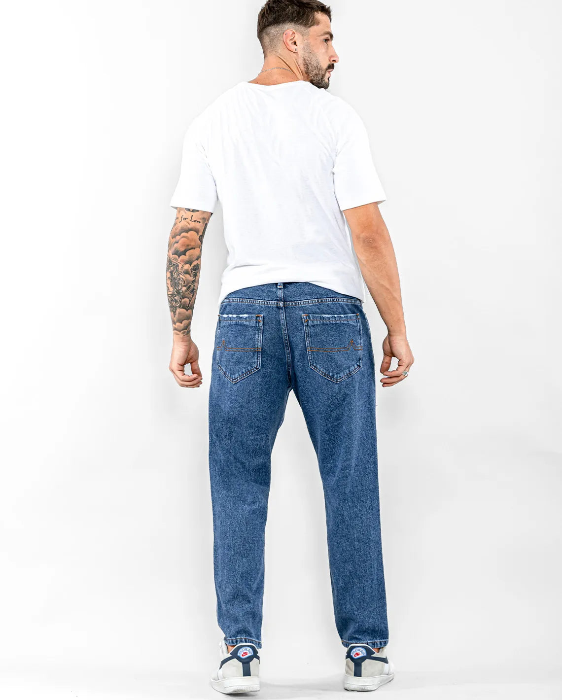 Calça Jeans Reta