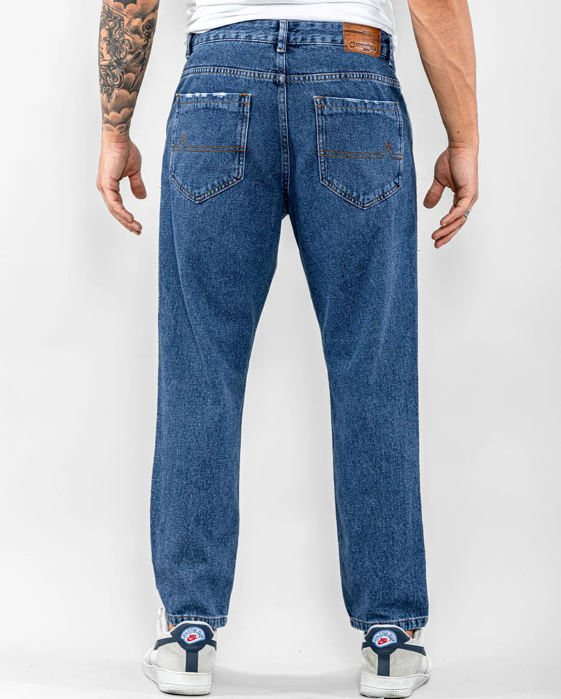 Calça Jeans Reta