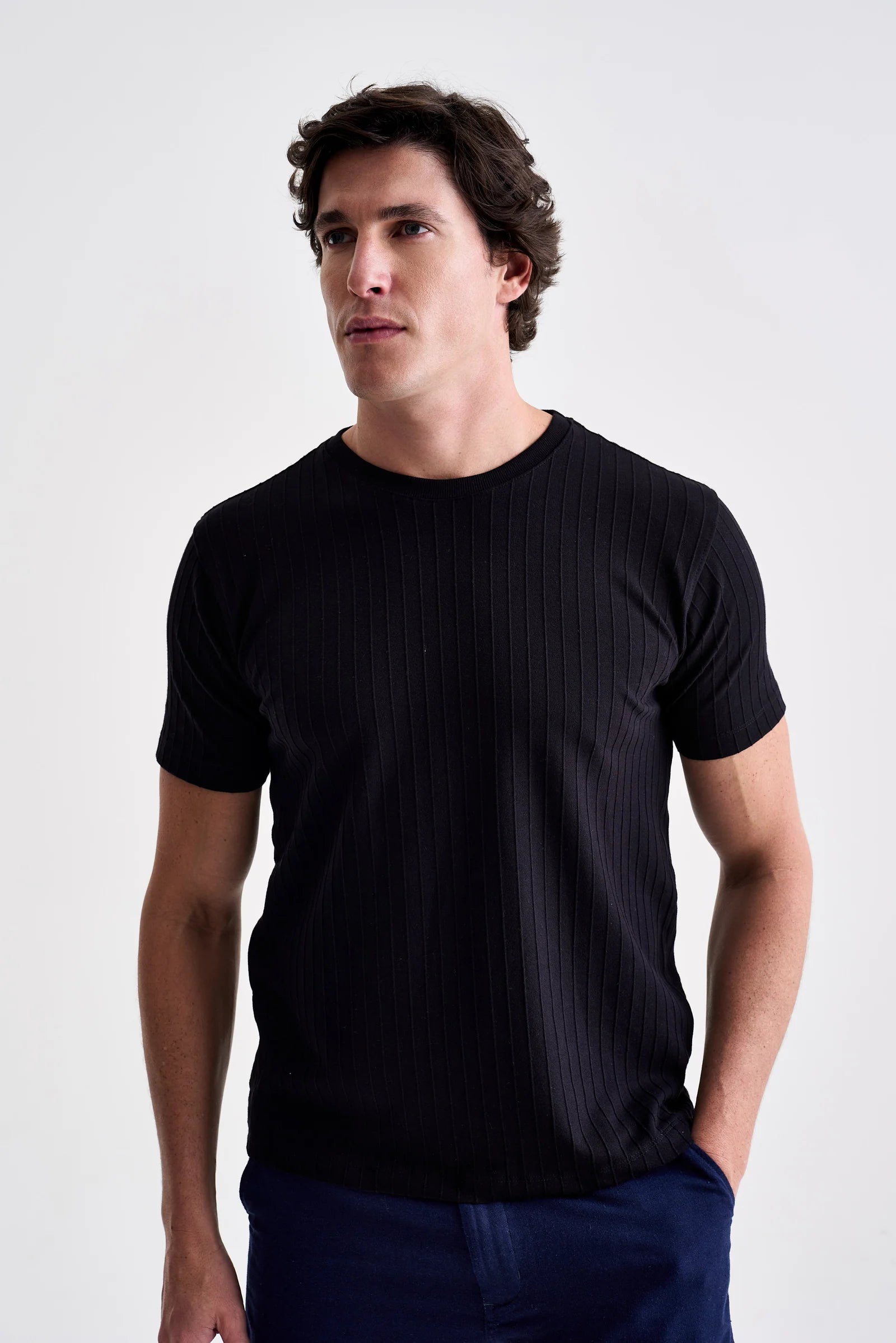 Camiseta Piquet Canelado