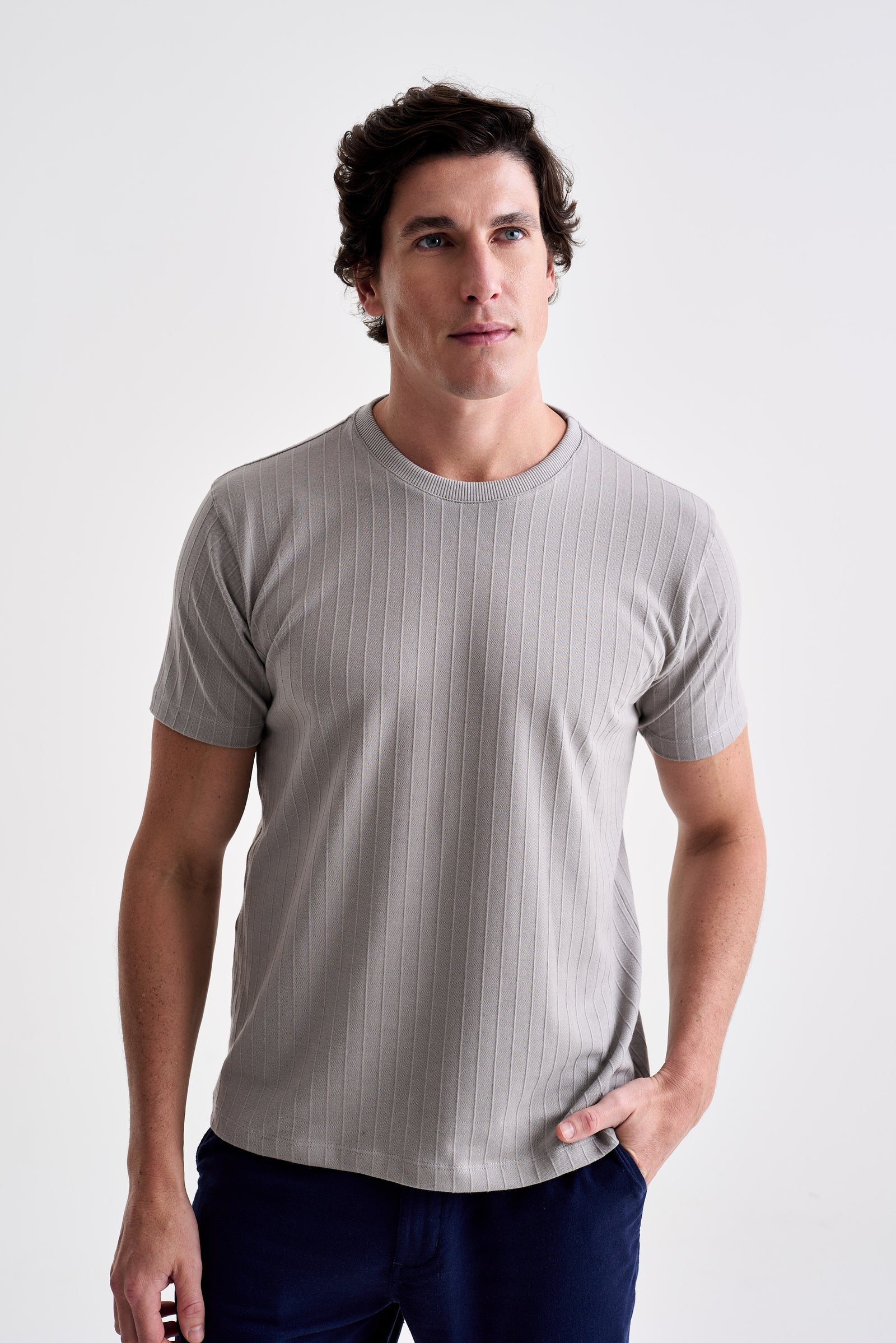 Camiseta Piquet Canelado