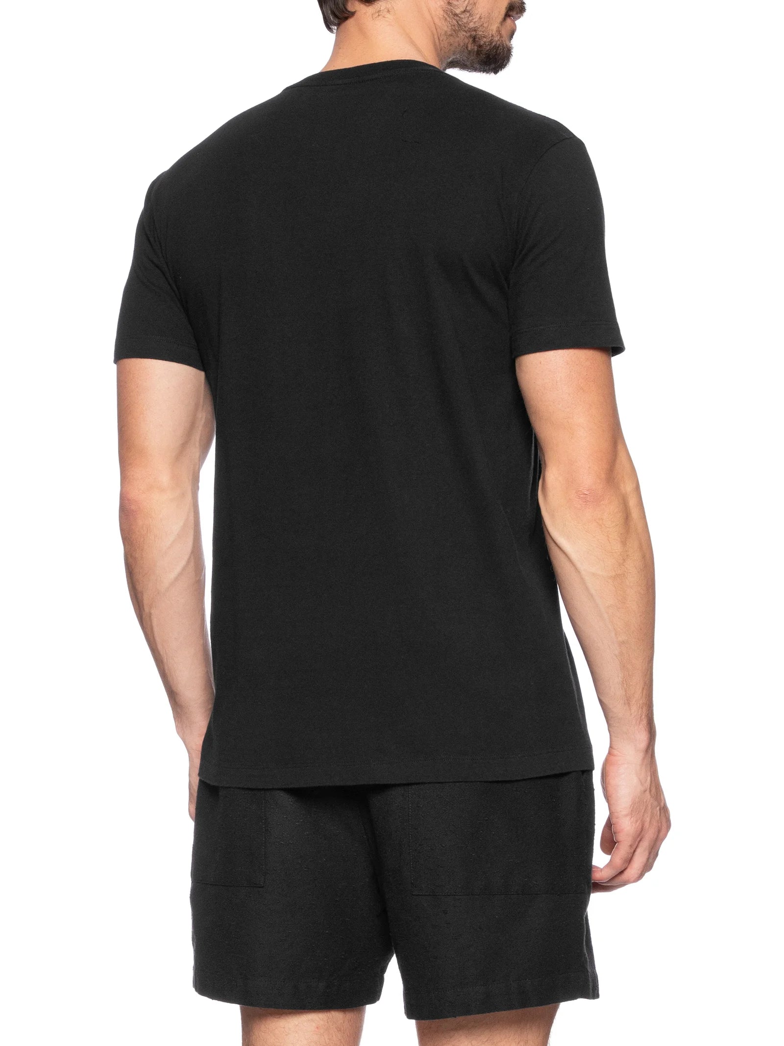 Camiseta Slim Vintage Tridente Madeira