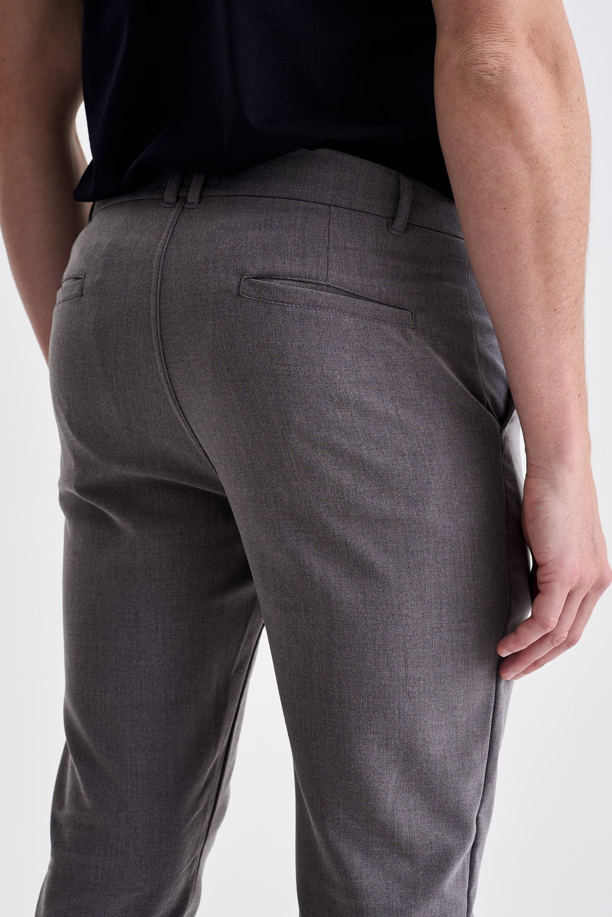 Calça Melange Cinza