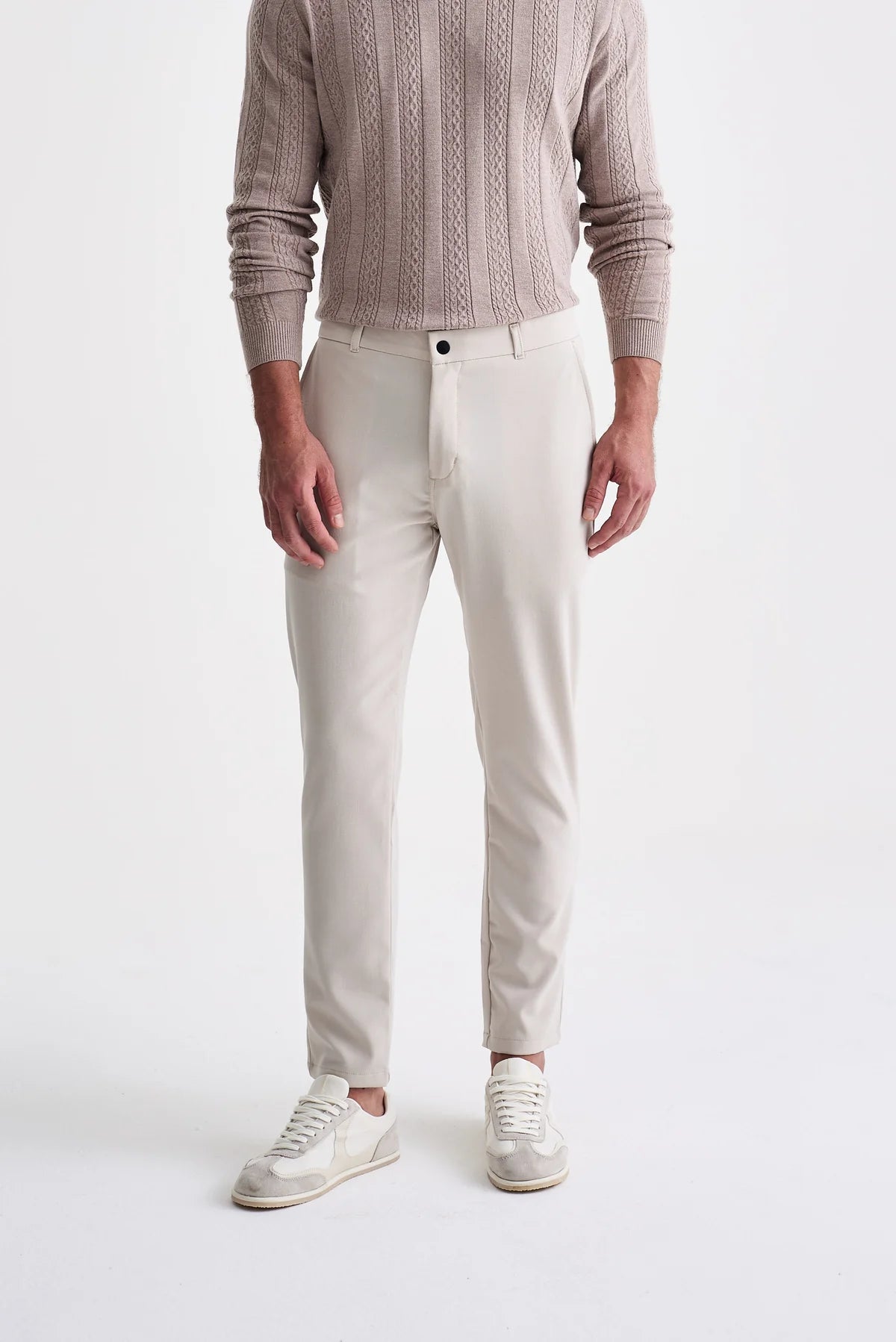 Calça Melange Areia
