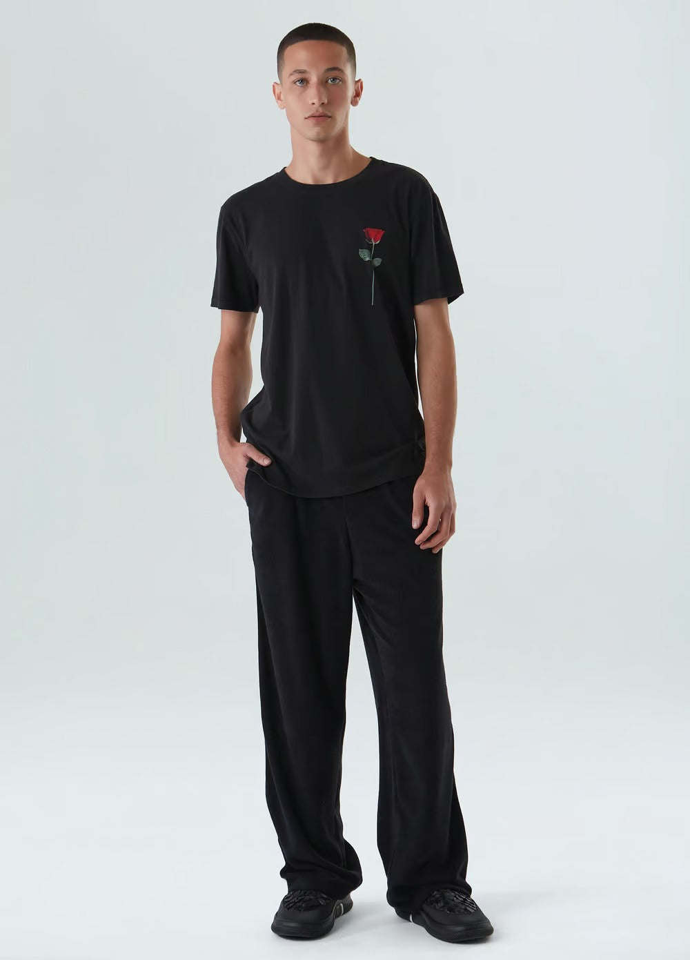 Camiseta Soft Used Rose