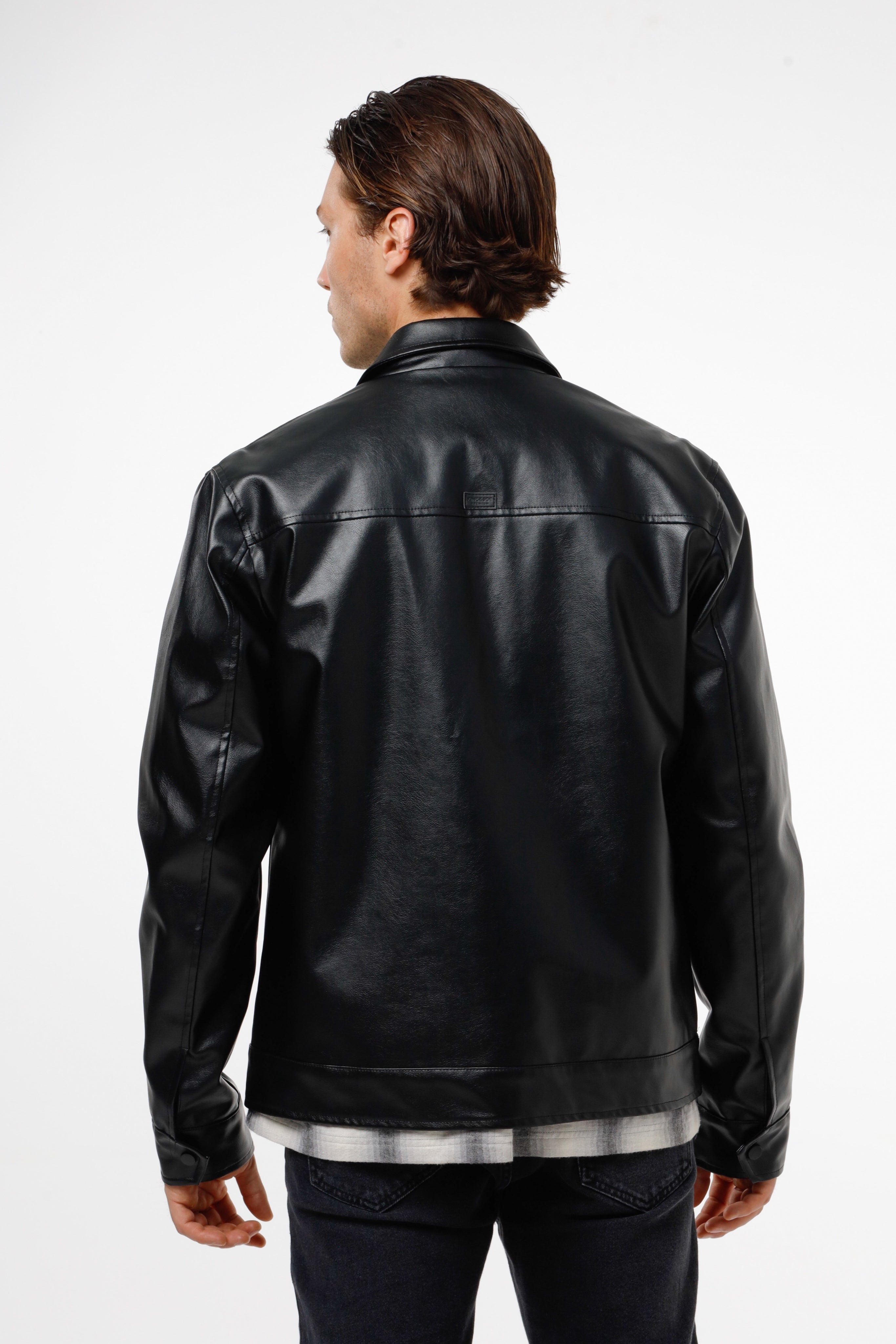 Jaqueta Vegan Leather Biker